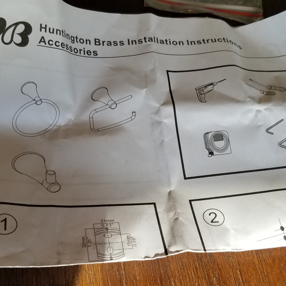 Huntington Brass Towel Ring in Chrome - Picture 2 of 4